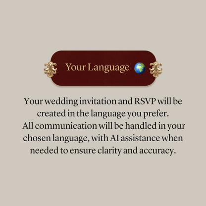 Custom Luxury Animated Wedding Invitation Video + Online RSVP Page