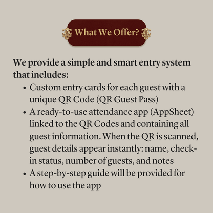 QR Guest Pass & Check-in App