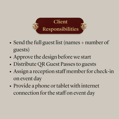 QR Guest Pass & Check-in App