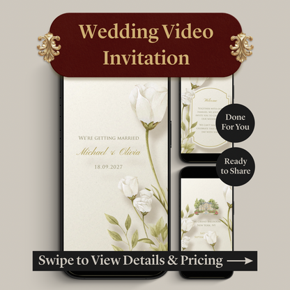 Wedding Video Invitation