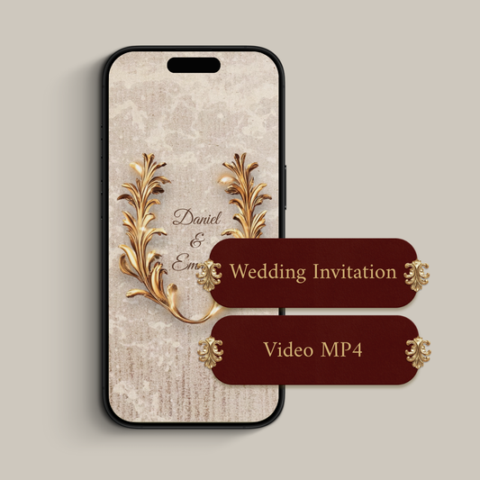 Digital Invitation (Video MP4)