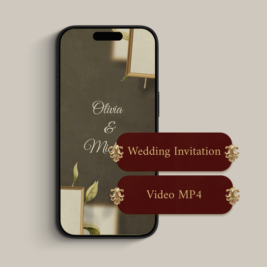 Digital Invitation (Video MP4)