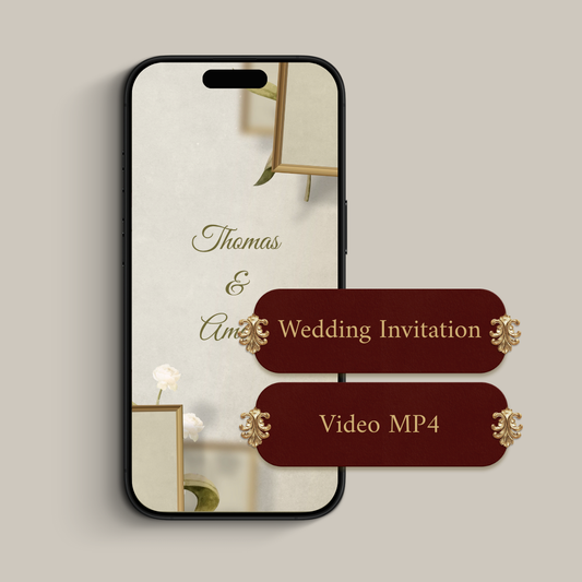 Digital Invitation (Video MP4)