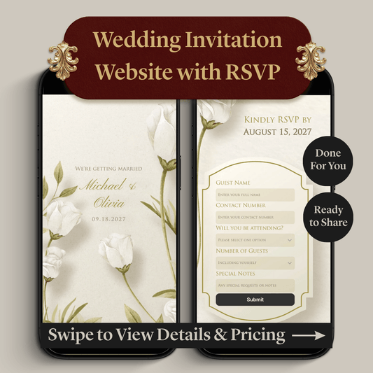 Wedding Invitation Website with RSVP