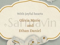 Digital Wedding Invitation (Video MP4)