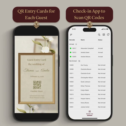 QR Guest Pass & Check-in App